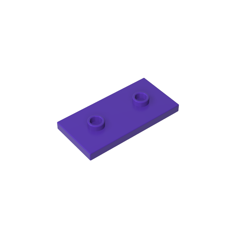 65509 | Plate, Modified 2 x 4 with 2 Studs (Double Jumper)
