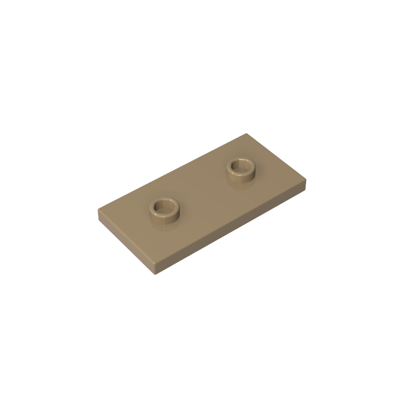 65509 | Plate, Modified 2 x 4 with 2 Studs (Double Jumper)