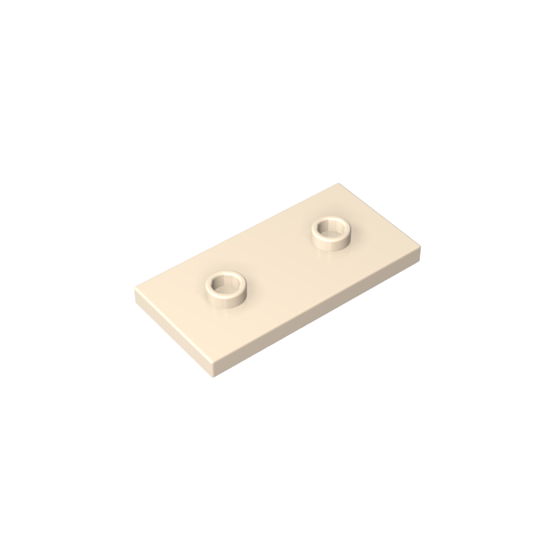 65509 | Plate, Modified 2 x 4 with 2 Studs (Double Jumper)
