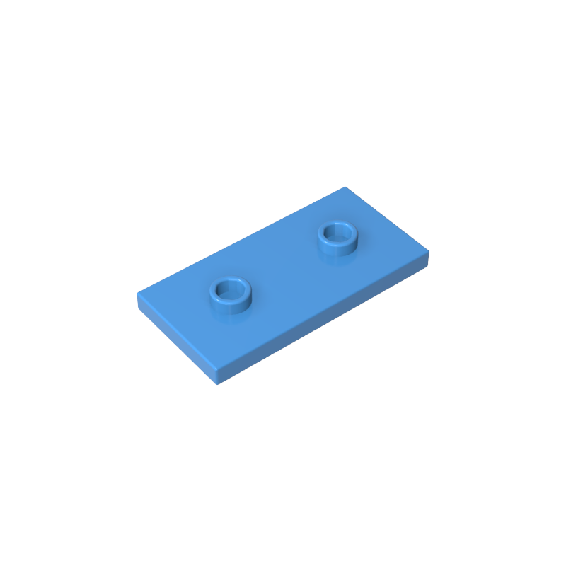 65509 | Plate, Modified 2 x 4 with 2 Studs (Double Jumper)