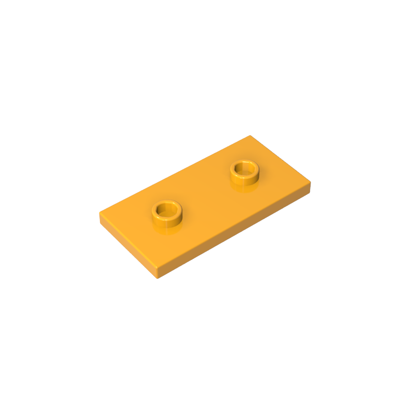 65509 | Plate, Modified 2 x 4 with 2 Studs (Double Jumper)