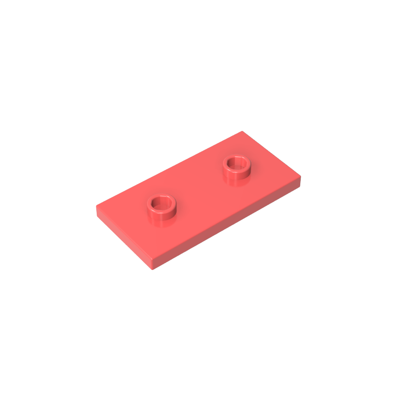 65509 | Plate, Modified 2 x 4 with 2 Studs (Double Jumper)