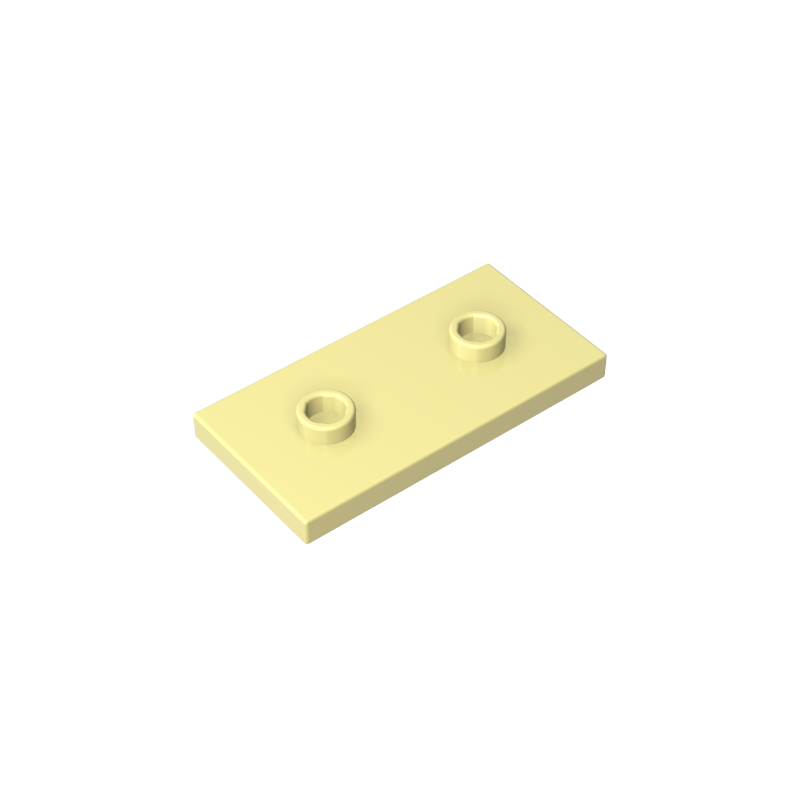 65509 | Plate, Modified 2 x 4 with 2 Studs (Double Jumper)