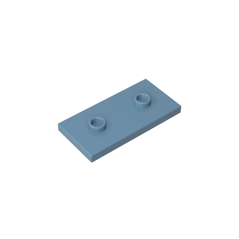 65509 | Plate, Modified 2 x 4 with 2 Studs (Double Jumper)