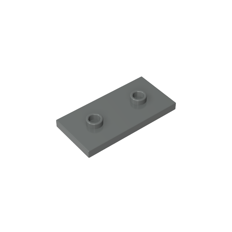 65509 | Plate, Modified 2 x 4 with 2 Studs (Double Jumper)