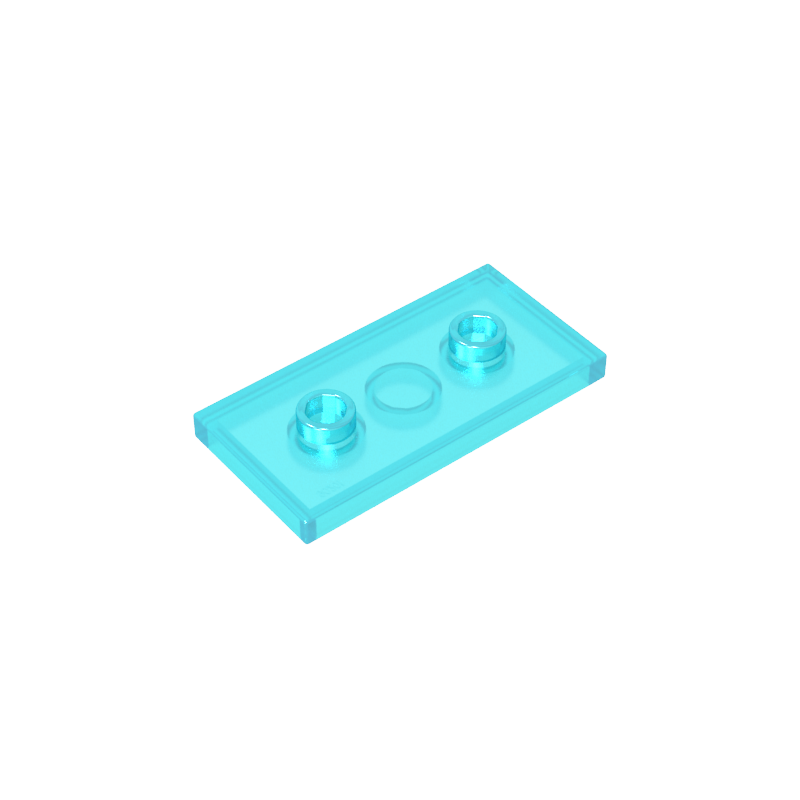 65509 | Plate, Modified 2 x 4 with 2 Studs (Double Jumper)