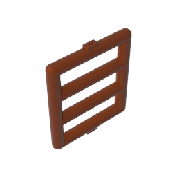 6016 | Bar 1 x 4 x 3 Window Grille