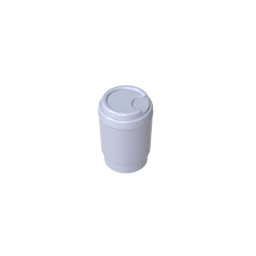 15496 | Utensil Cup, Take Out Cup without Top Hole