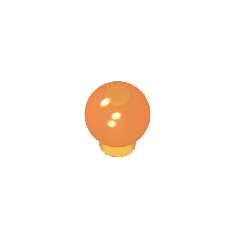 33176 | Brick, Round 1 x 1 with Ball (Finial)