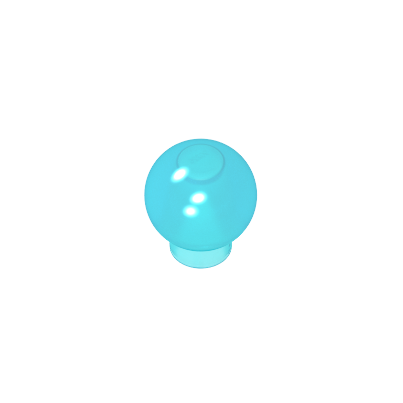 33176 | Brick, Round 1 x 1 with Ball (Finial)