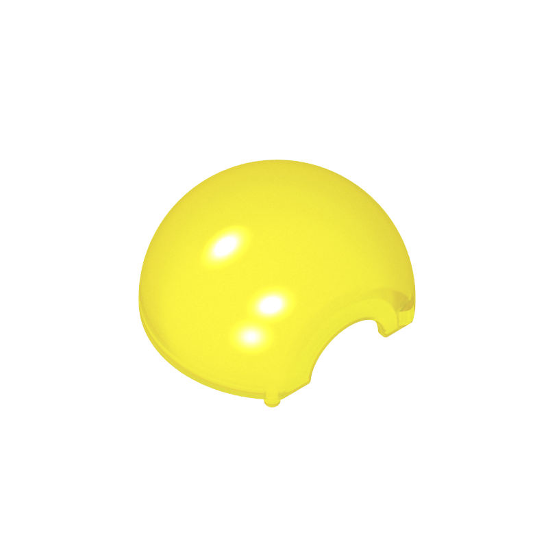 61287 | Cylinder Hemisphere 2 x 2 with Cutout