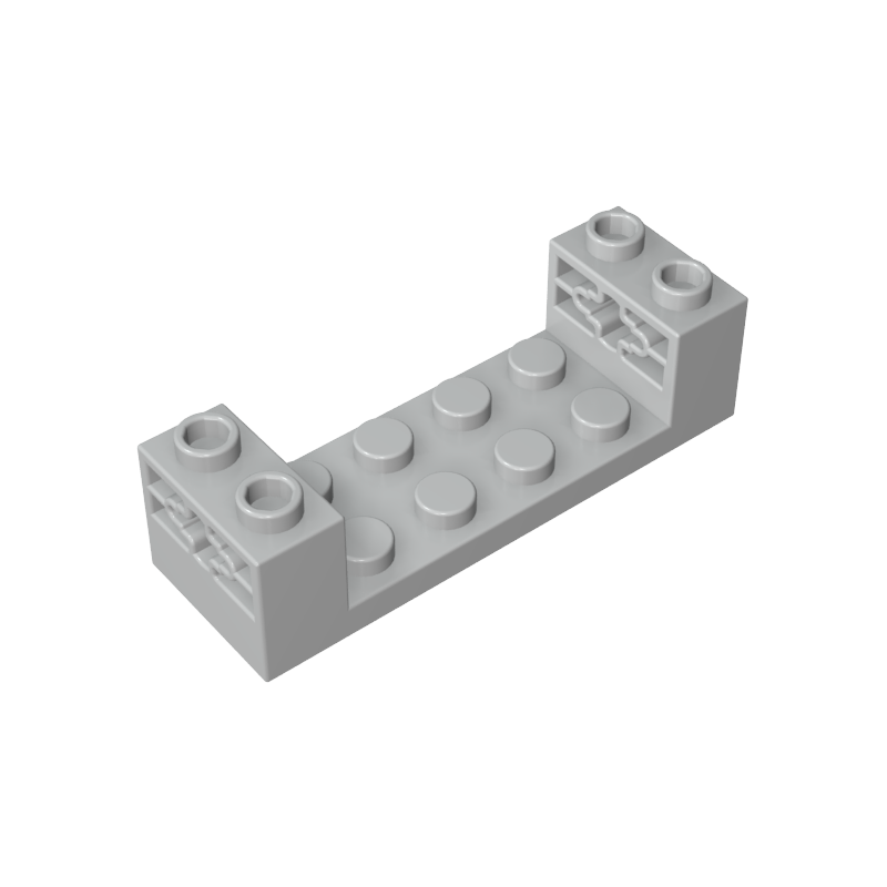 65635 | Technical Brick 2 x 6 x 1 1/3 with Axle Holes and Bottom Pins