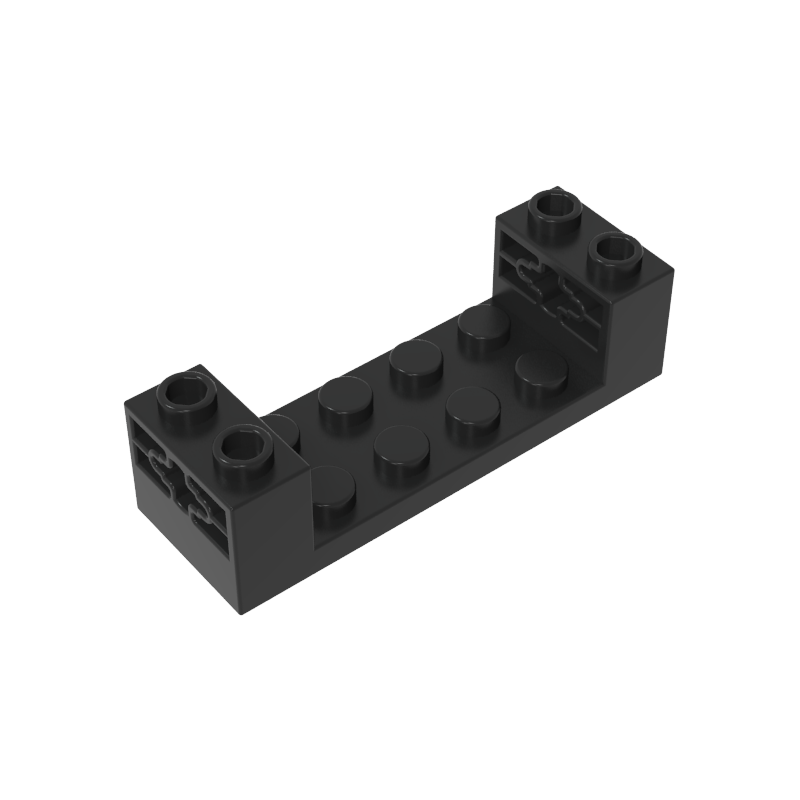 65635 | Technical Brick 2 x 6 x 1 1/3 with Axle Holes and Bottom Pins