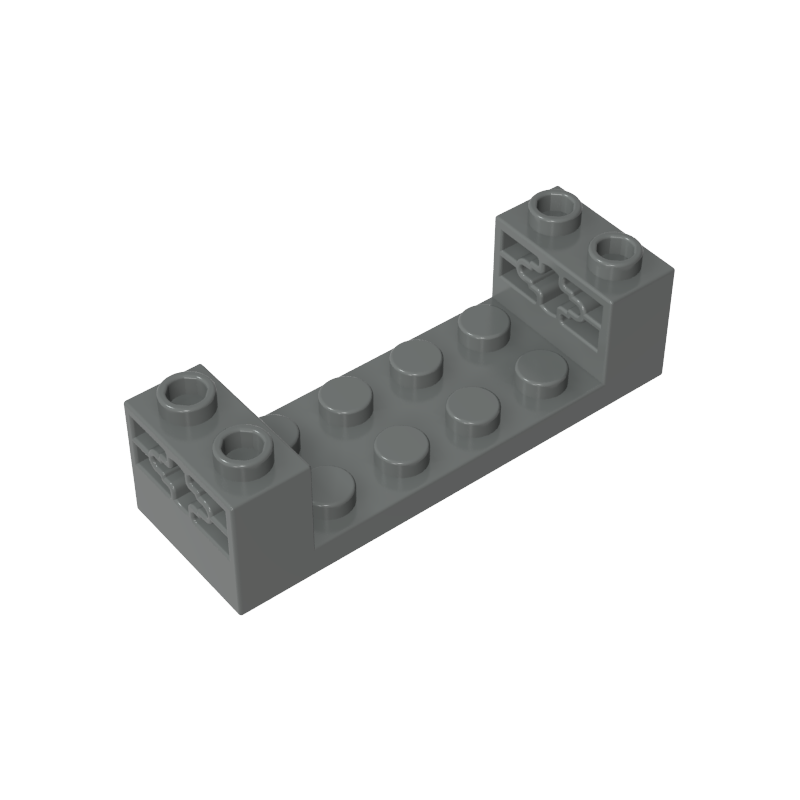 65635 | Technical Brick 2 x 6 x 1 1/3 with Axle Holes and Bottom Pins