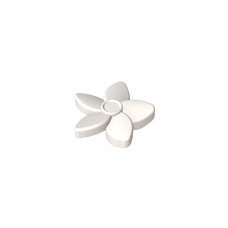 18853 | Friends Accessories Hair Decoration, Flower with Pointed Petals and Small Pin