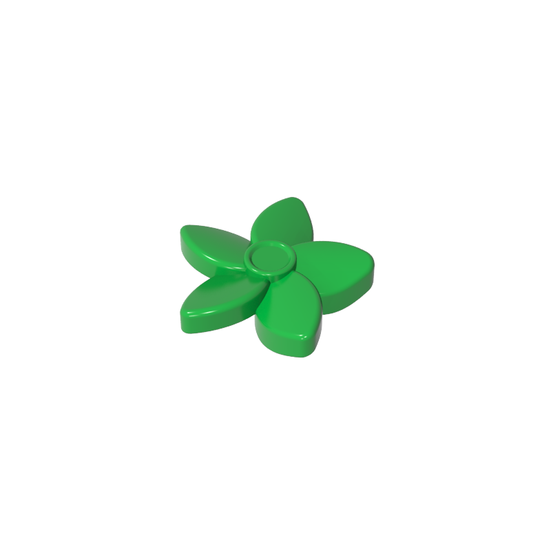 18853 | Friends Accessories Hair Decoration, Flower with Pointed Petals and Small Pin