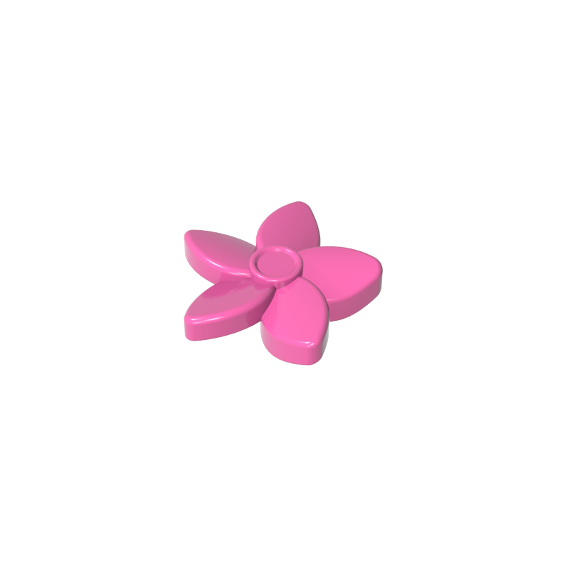 18853 | Friends Accessories Hair Decoration, Flower with Pointed Petals and Small Pin