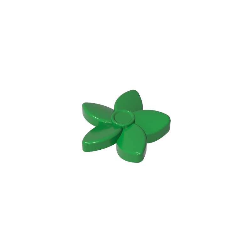 18853 | Friends Accessories Hair Decoration, Flower with Pointed Petals and Small Pin