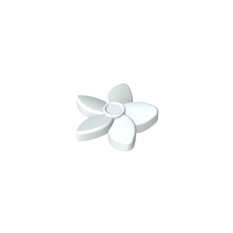 18853 | Friends Accessories Hair Decoration, Flower with Pointed Petals and Small Pin