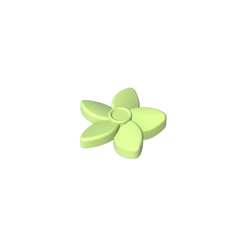 18853 | Friends Accessories Hair Decoration, Flower with Pointed Petals and Small Pin