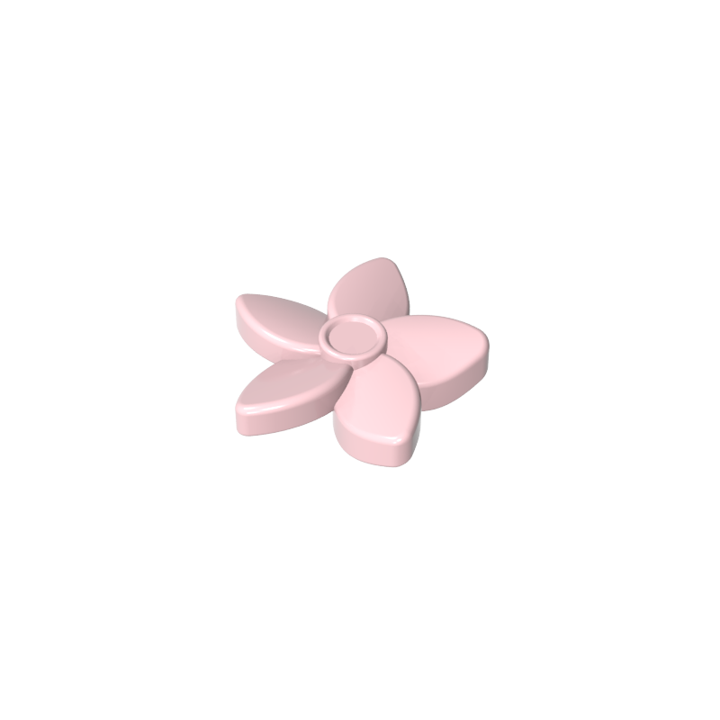 18853 | Friends Accessories Hair Decoration, Flower with Pointed Petals and Small Pin