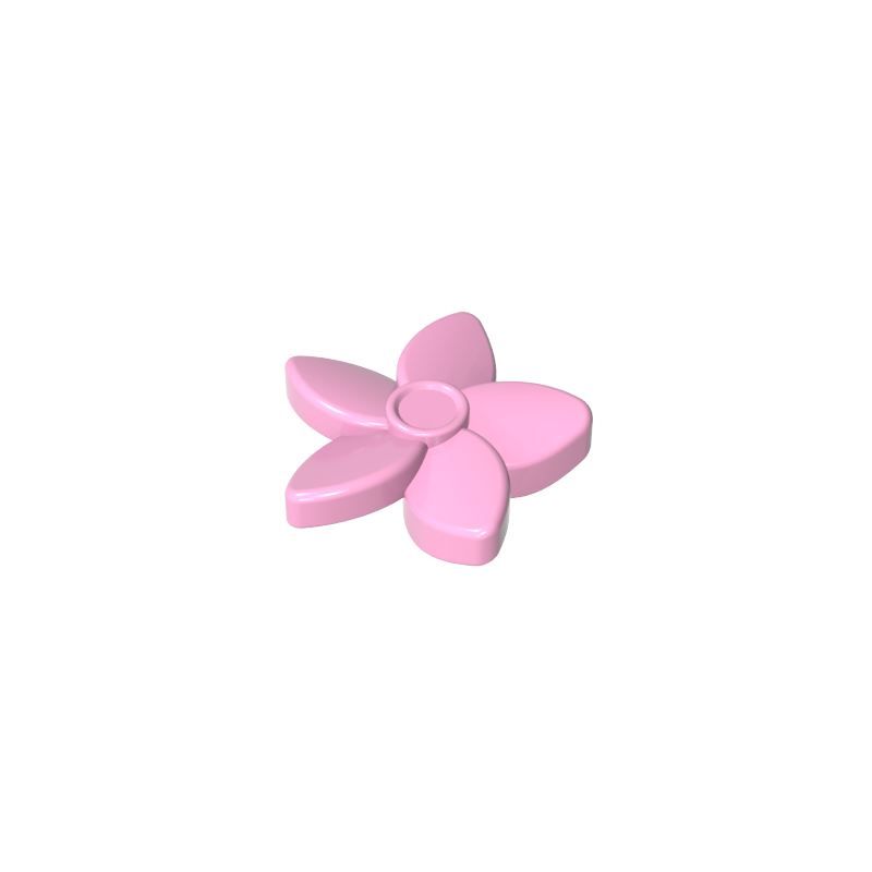 18853 | Friends Accessories Hair Decoration, Flower with Pointed Petals and Small Pin