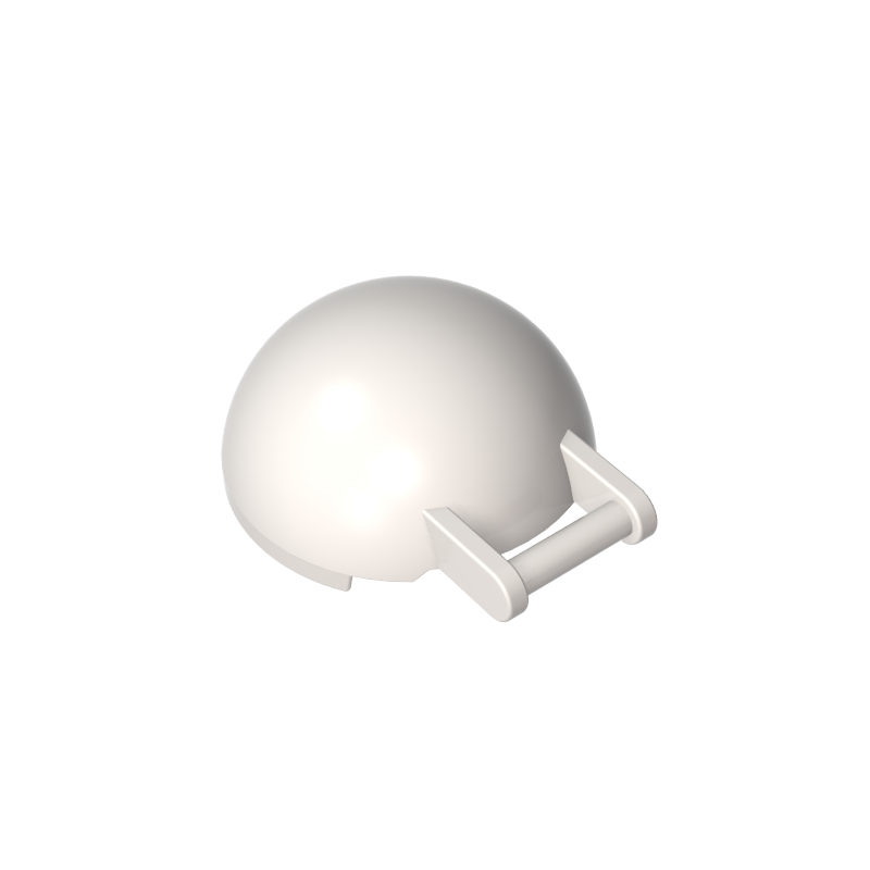18990 | Windscreen 4 x 4 x 1 2/3 Canopy Half Sphere with Bar Handle