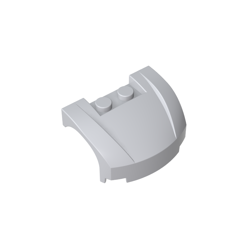 98835 | Vehicle, Mudguard 3 x 4 x 1 2/3 Curved Front