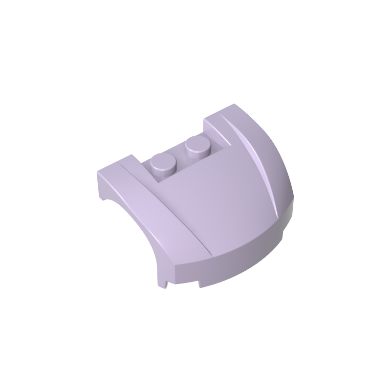 98835 | Vehicle, Mudguard 3 x 4 x 1 2/3 Curved Front
