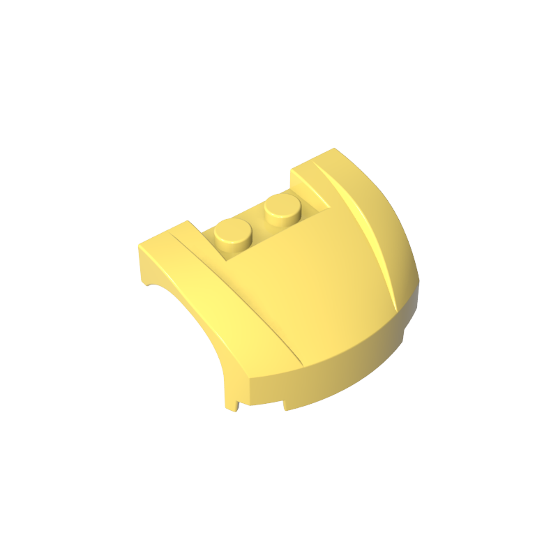98835 | Vehicle, Mudguard 3 x 4 x 1 2/3 Curved Front