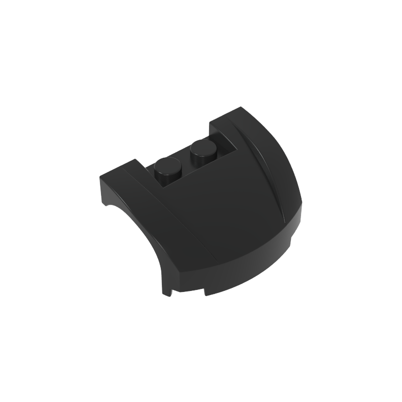 98835 | Vehicle, Mudguard 3 x 4 x 1 2/3 Curved Front