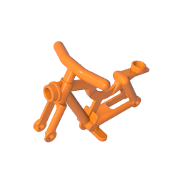 4719 | Bicycle Frame with Handlebars