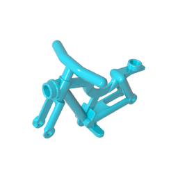 4719 | Bicycle Frame with Handlebars