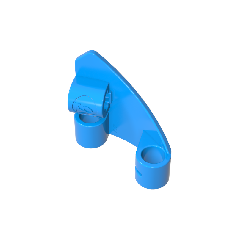 2395 | Technical Panel Curved # 9 3 x 3 Tapered Left