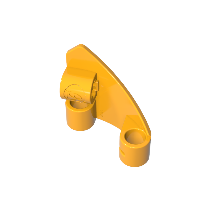 2395 | Technical Panel Curved # 9 3 x 3 Tapered Left