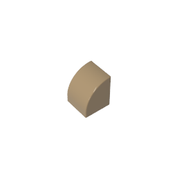 7126 | Slope, Curved 1 x 1