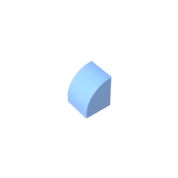 7126 | Slope, Curved 1 x 1