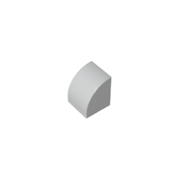 7126 | Slope, Curved 1 x 1