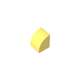 7126 | Slope, Curved 1 x 1