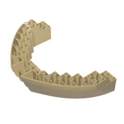 64645 | Boat, Hull Brick 16 x 10 x 3