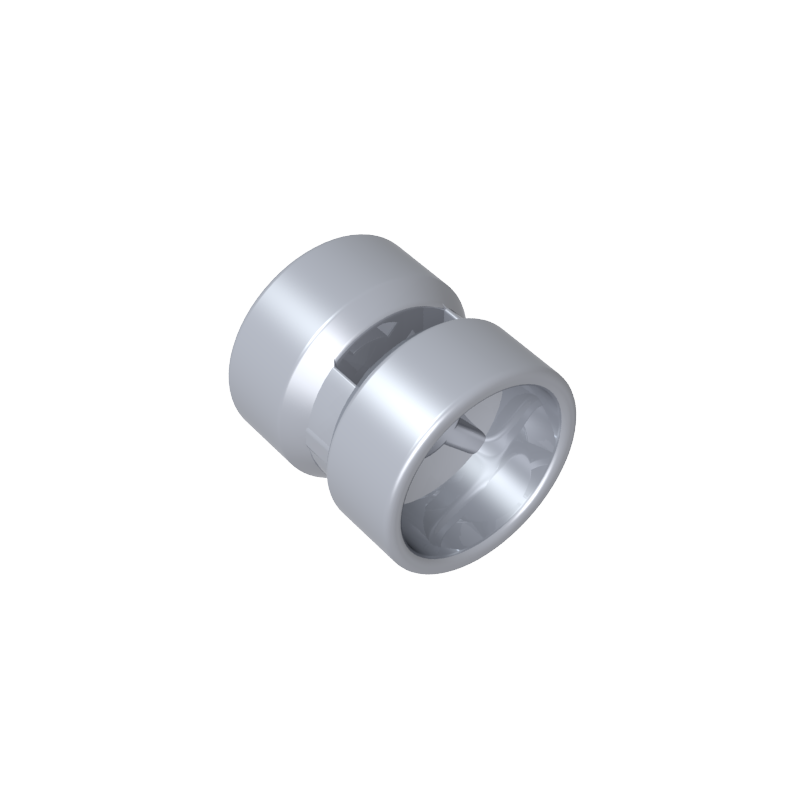 74967 | Wheel 8mm D. x 9mm for Slicks, Hole Notched for Wheels Holder Pin, Reinforced Back