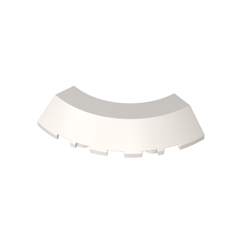 76795 | Brick, Round Corner 5 x 5 with Slope 45 Edge without Studs