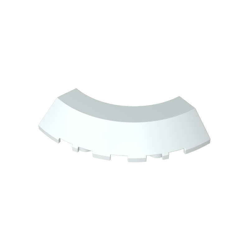 76795 | Brick, Round Corner 5 x 5 with Slope 45 Edge without Studs