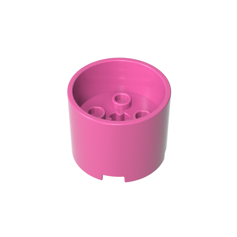 73111 | Brick, Round 3 x 3 x 2 with Recessed Center and Axle Hole