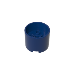 73111 | Brick, Round 3 x 3 x 2 with Recessed Center and Axle Hole