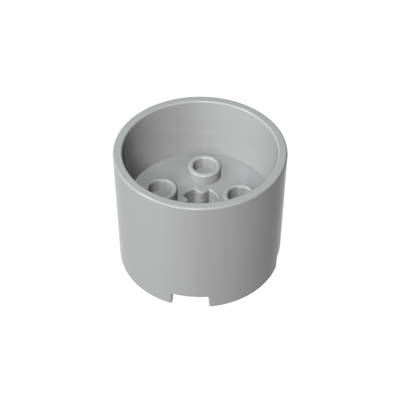 73111 | Brick, Round 3 x 3 x 2 with Recessed Center and Axle Hole