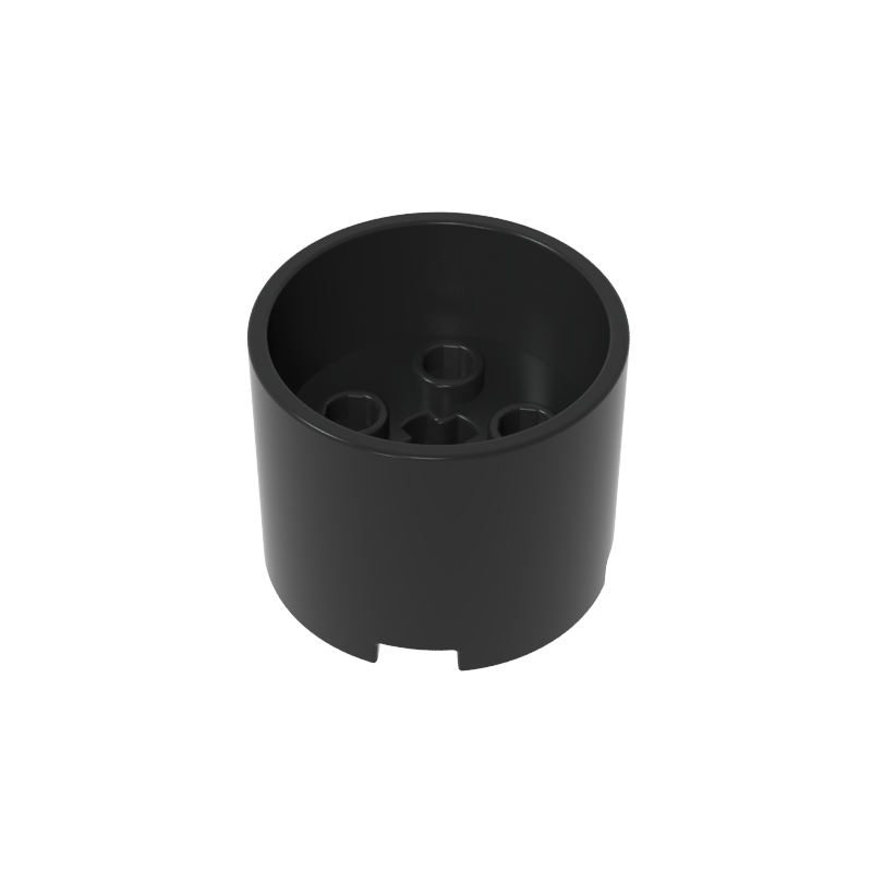 73111 | Brick, Round 3 x 3 x 2 with Recessed Center and Axle Hole