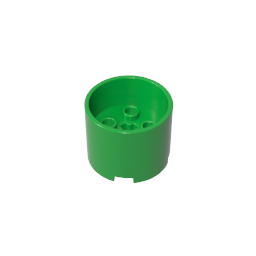 73111 | Brick, Round 3 x 3 x 2 with Recessed Center and Axle Hole