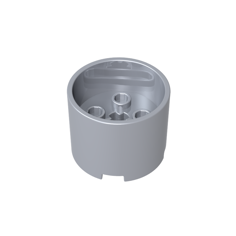 73111 | Brick, Round 3 x 3 x 2 with Recessed Center and Axle Hole