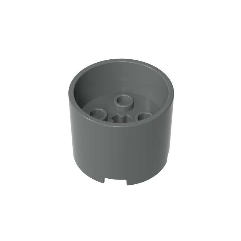 73111 | Brick, Round 3 x 3 x 2 with Recessed Center and Axle Hole